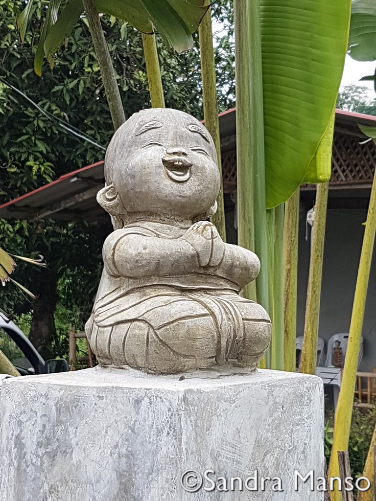 thaïlande statue sourire