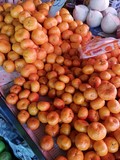 thaïlande marché mandarine et mandarine chinoise