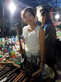 thaïlande marché machette